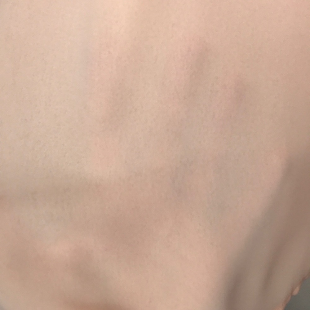 NWTS - Lulus || XL || peach ruffle mock neck tie - Picture 8 of 9